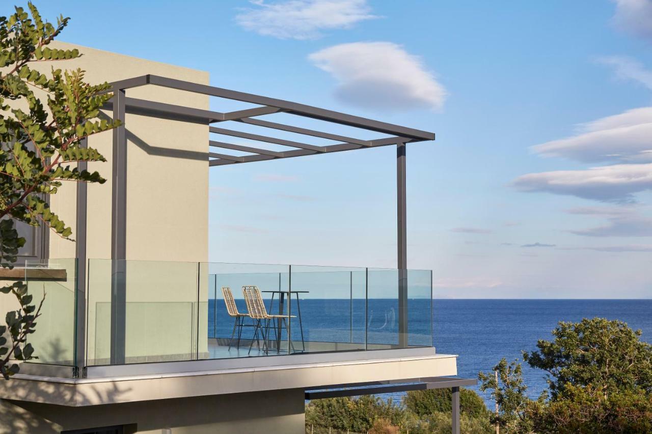 Villa Blue Sea Spathion Bagian luar foto