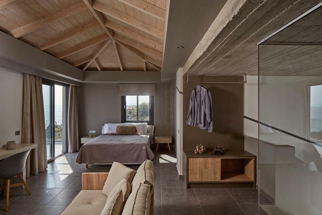 Villa Blue Sea Spathion Bagian luar foto
