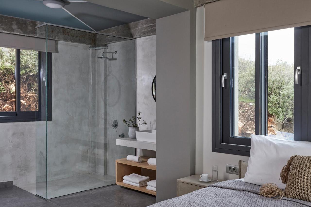 Villa Blue Sea Spathion Bagian luar foto