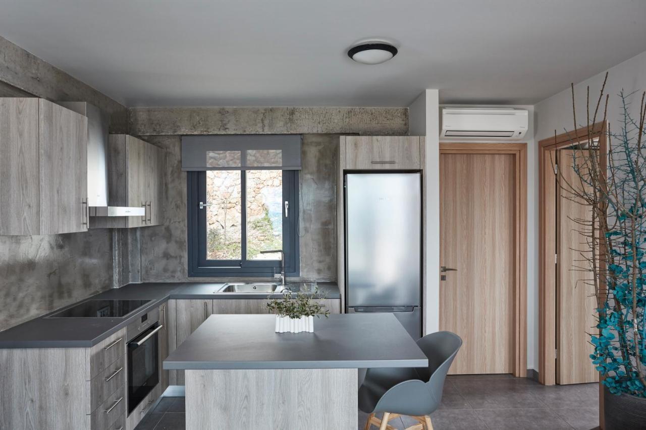 Villa Blue Sea Spathion Bagian luar foto